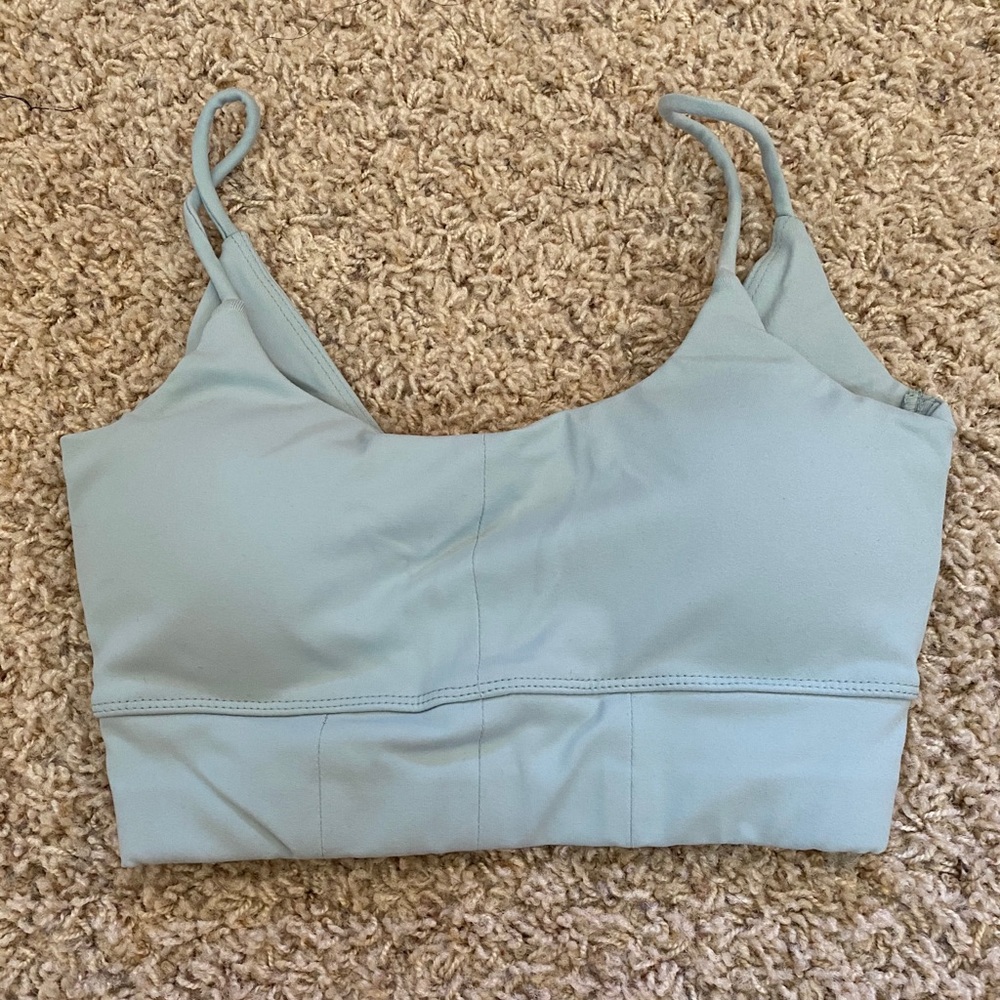 Free spirit outlet longline sports bra